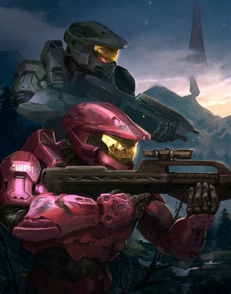 Valentines Day Commission Halo Spartan Halo Armor Halo Video Game