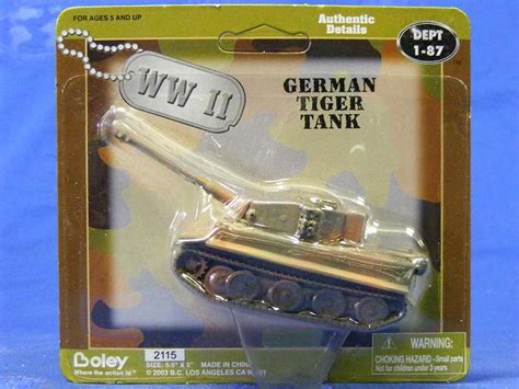 Buffalo Road Imports German Tiger Tank Military Tanks Diecast Model