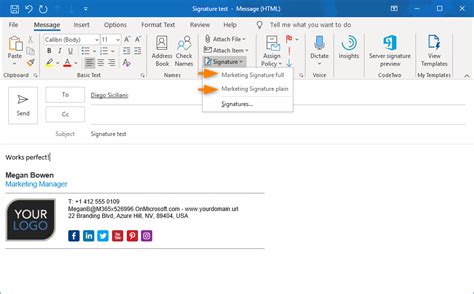 How To Add A Signature In Outlook To Every Email Lalapaenter