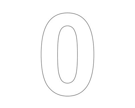 Deswegen stellen wir an dieser stelle einige malvorlagen mit zahlen zur verfügung, die ausgedruckt werden können. Aufkleber Zahl "0" weiß 60 mm bei HORNBACH kaufen