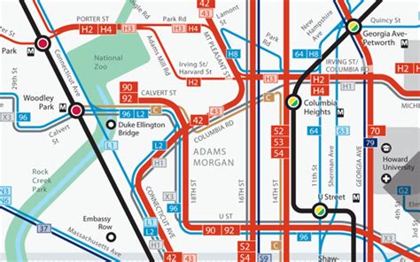 Wmata Makes New Diagrammatic Bus Maps Greater Greater Washington