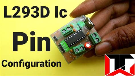 L293d Motor Driver Icpin Configurationinterfacingexperiments 24×7
