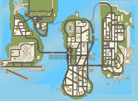 Comparacion De Mapas De Liberty City Todo Grand Theft Auto 3djuegos