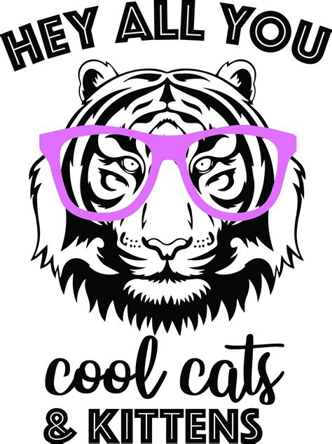 Hey All You Cool Cats And Kittens Digital Art Etsy