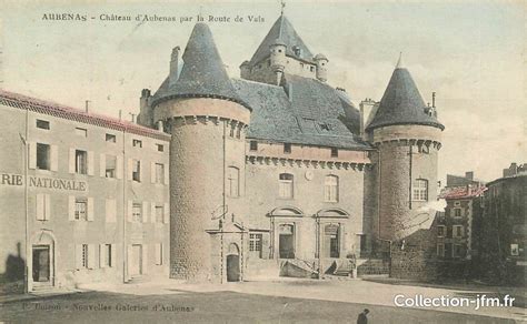 Flight tickets to aubenas (obs). CPA FRANCE 07 "Aubenas, Chateau d'Aubenas par la Route de ...