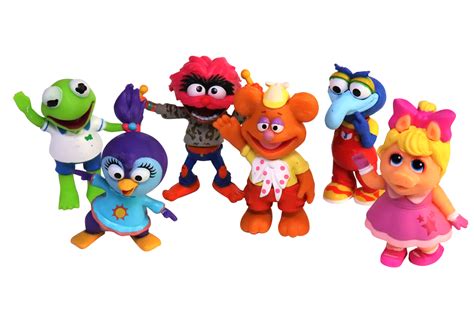 Disney Junior Muppet Babies Bundle Playroom Figure Set Of 6 Walmart