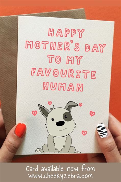 Dog Mum Dog Mothers Day Birthday Cards For Mum Mother Card