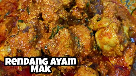 Maybe you would like to learn more about one of these? Resepi Rendang Ayam Youtube - Soalan Mudah 12