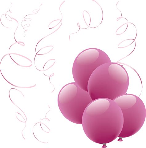 Pink Balloons Png Transparent Background Over Balloons Png
