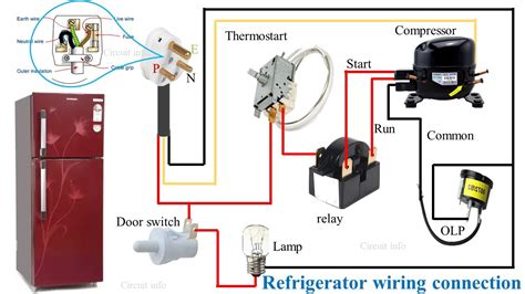 Schematic Wiring Diagram Of Refrigerator
