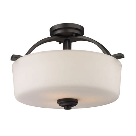 Semi flush mount lights stylish ceiling light designs browse all semi flush mount lights 1000 s of stylish ceiling lights from lamps plus overhead ceiling lights at lowe s canada find contemporary modern traditional tiffany and more at lowes special fers available image alabaster rocks semi. Lowes - Z-Lite 220SF 3-Light Arlington Semi Flush Mount ...