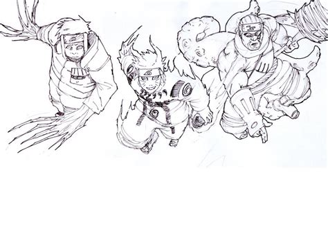 Naruto Sage Of Six Paths Coloring Pages Coloring Pages
