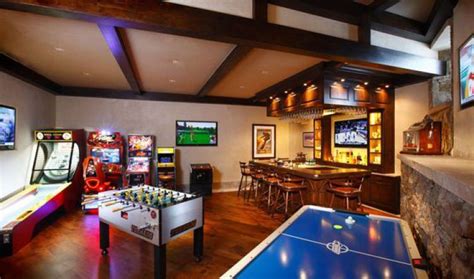 40 Best Game Room Ideas Game Room Setup For Adults And Kids Garage