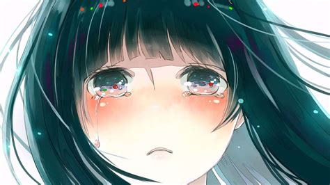 profil wa keren anime perempuan sedih  gambar foto anime sedih