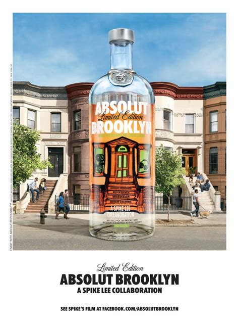 Absolut Vodka Brooklyn Publicite La Boite Verte