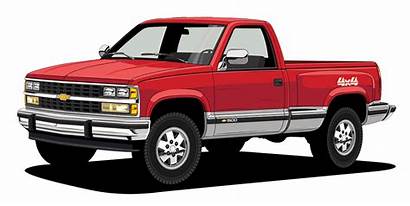 Truck 90s Chevy Sport Iconic 1500 Saluting