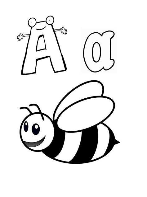 Dibujos Para Pintar Las Vocales Infantiles - Impresion gratuita
