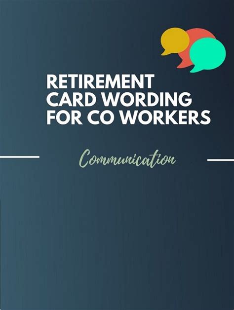 When your boss or work colleague is retiring, it tends to be a fun occasion where folks are looking for a reason to laugh. 39+ Best Retirement Card for a Coworker Wording Ideas | Retirement quotes for coworkers ...