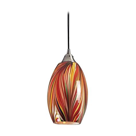 Multi Colored Glass Pendant Lights Whether Hung On Their Own Or In Clusters Pendant Lights