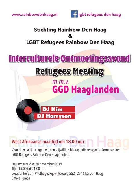 Lgbt Refugees Rainbow Den Haag Home