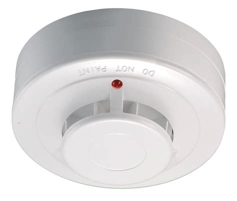 Mechanical heat detector shall be a system sensor 5600 series model number _____, listed to underwriters laboratories ul 521 for heat detectors for fire protective signaling systems. ABUS 12 V Differential Heat Detector (RM1100)