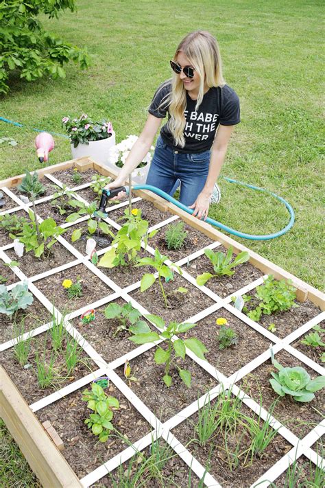 Below i describe the method for building a raised garden bed that is two boards high, which provides good depth. Make Your Own Raised Garden Bed in 4 Easy Steps! - A Beautiful Mess