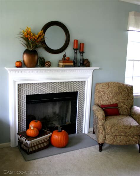 A Fall Mantel 2 Ways Mantle East Coast Creative