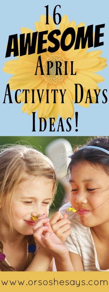Activity Days Ideas 16 Awesome Activities For Pre Teen Girls