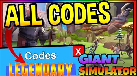 Find all active giant simulator codes that currently exist. Giant Simulator: ALL NEW WORKING CODES! (All new codes for ...