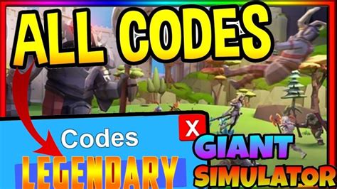 We are facing one of with the help of the active and valid codes for giant simulator that you will find here, you can obtain. Giant Simulator: ALL NEW WORKING CODES! (All new codes for June 2020) |Roblox - YouTube
