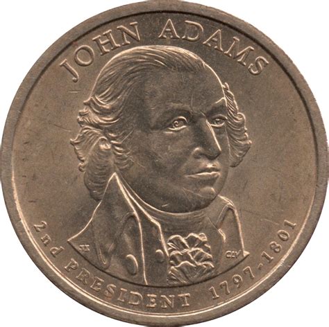 1 Dollar John Adams United States Numista