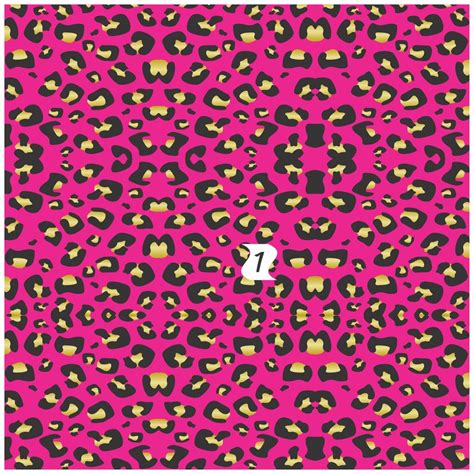 Pink Leopard Htv Vinyl Pink And Gold Animal Pattern Vinyl Etsy Uk