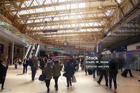Waterloo International Station In The Centre Of London Stock Photo