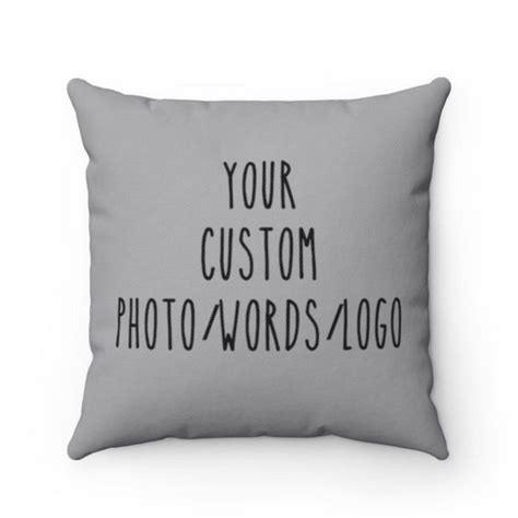 Your Custom Logodesign Pillowpillow Case In Medium Grey Is Perfect To