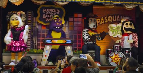 You Can See The Chuck E Cheese Animatronic Band In California The
