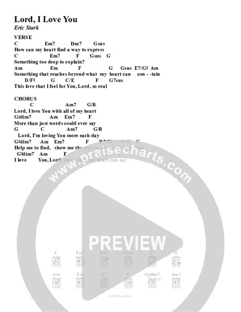 Lord I Love You Chords Pdf Christ For The Nations Praisecharts Hot Sex Picture