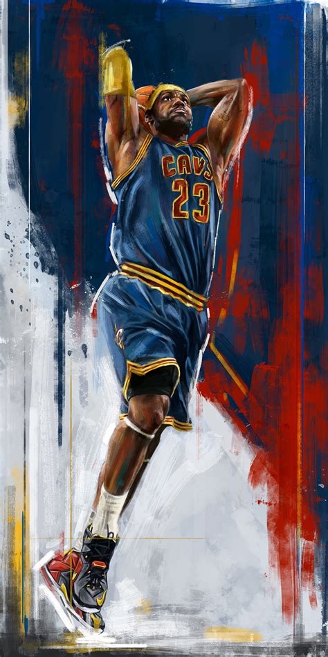 Check out this beautiful collection of cool nba wallpapers, with 99+ background images. 2015 NBA Playoff Player Illustrations on Behance