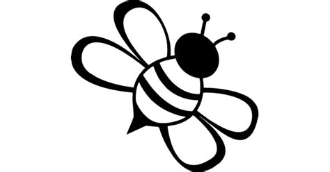 Bumble Bee Outline Cuttable SVG and Printable PNG File