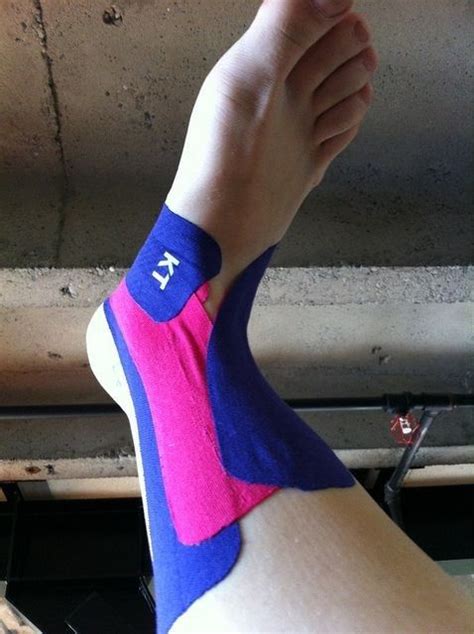 Pin By Sydni On Bikinis Kt Tape Sprained Ankle Kinesiology Taping