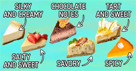 A Guide To Different Types Of Cheesecake 5 Minute Crafts