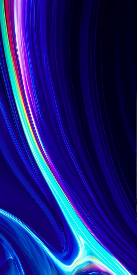 1080x2160 Abstract Blue Led 4k One Plus 5thonor 7xhonor View 10lg Q6