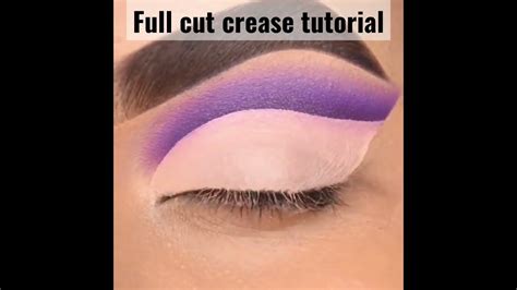 Full Cut Crease Eyeshadow Tutorial Obsessed With Purple 💜 Makeup
