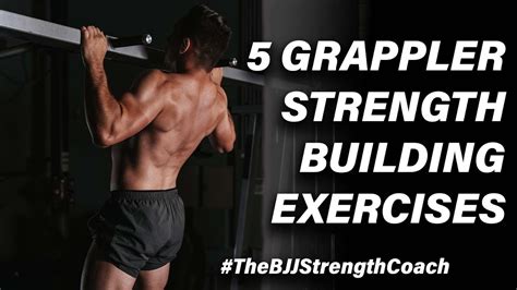 5 Exercises For Grappling Strength Askthebjjstrengthcoach Youtube