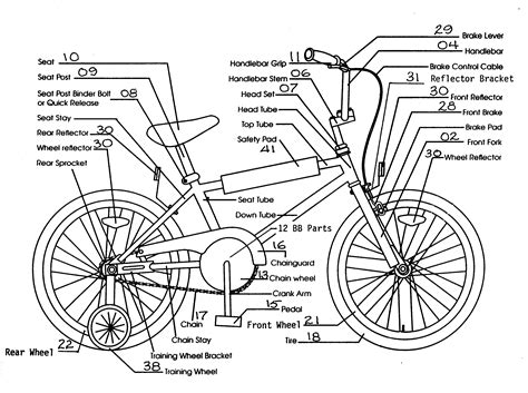Shimano V Brake Parts Diagram