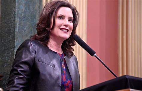 Michigan governor gretchen whitmer has become a target of coronavirus lockdown sceptics. Gov. Gretchen Whitmer: 'We're going to get through' coronavirus | The Manchester Mirror