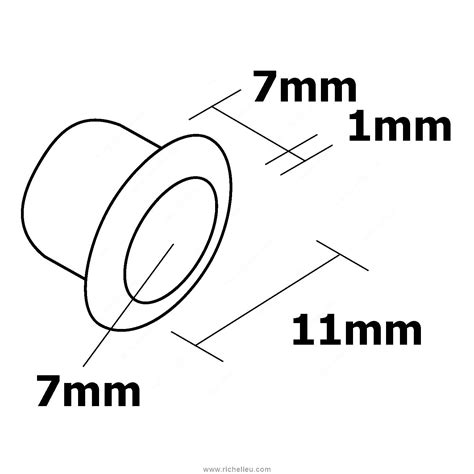 Metal Shelf Pin Sleeve 75 Mm Richelieu Hardware