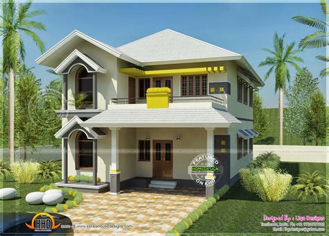 House South Indian Style In 2378 Square Feet Home Kerala Plans