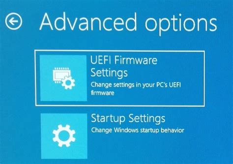 Uefi Firmware Settings Windows Missing Unbrick Id