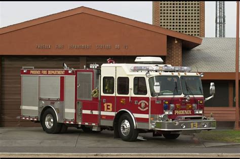 Phoenix Fire Department Station 13 Engine 13 Fire Trucks Fire