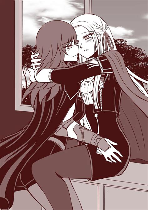 Edelgard And Byleth Yuri By Terraneandraws Fire Emblem Three Houses Fire Emblem Fire